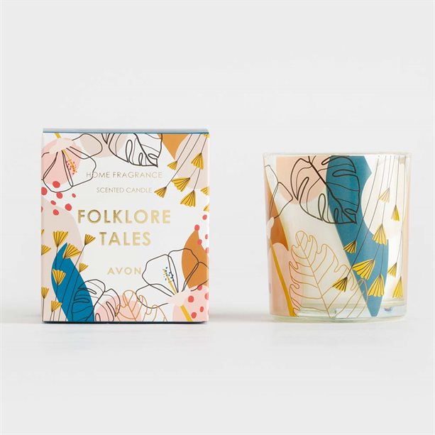 Avon Folklore Tales Candle