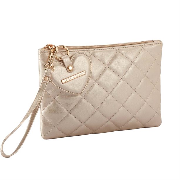 Avon Lipsy Pale Gold Clutch