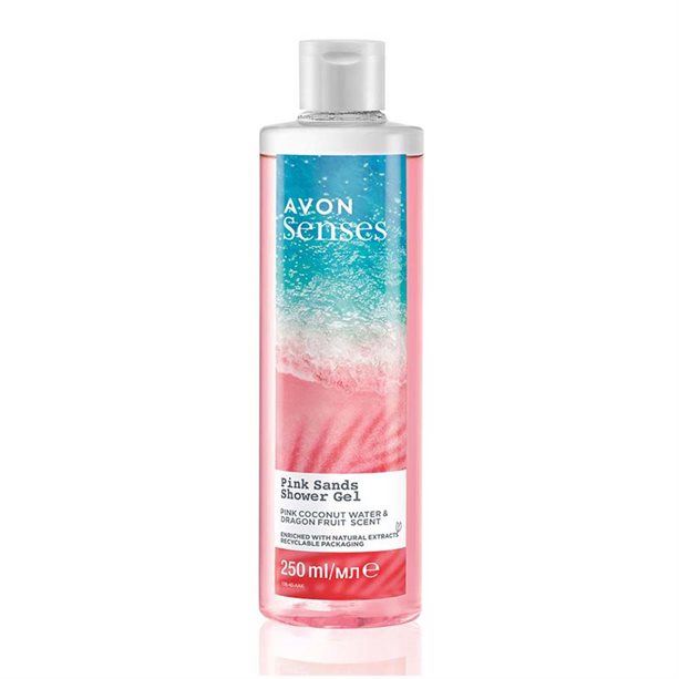Avon Senses Pink Sands Shower Gel - 250ml