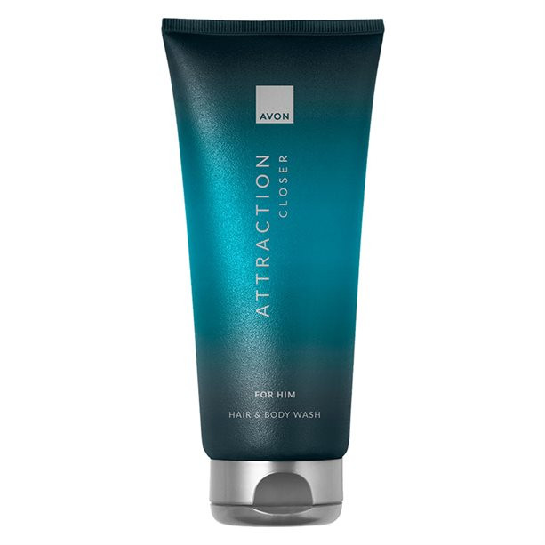 Attraction Closer For Him Hair and Body Wash