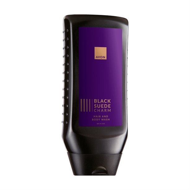 Black Suede Charm Hair and Body Wash