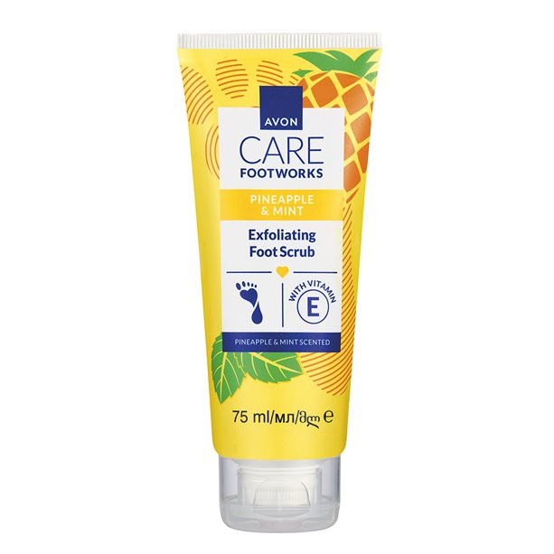 Pineapple & Mint Exfoliating Foot Scrub