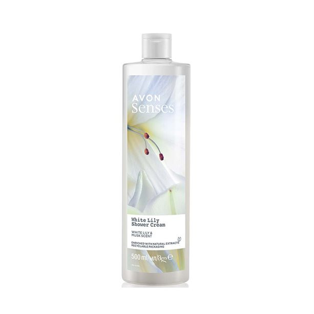 Senses White Lily Shower Cream