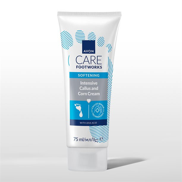Avon Care Footworks Intensive Callus and Corn Cream - 75 ml