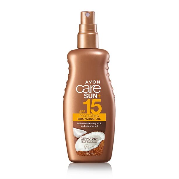 Avon Care Sun Protecting Bronzing Oil SPF15 -150ml