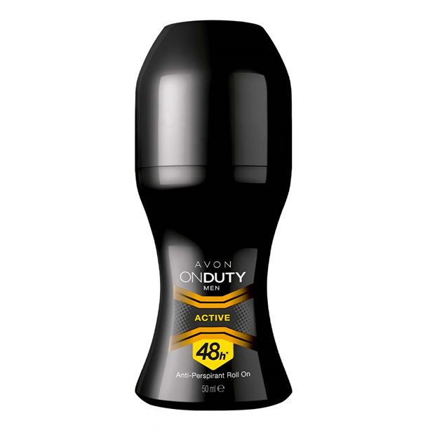 Avon On Duty Men’s Active 48-Hour Anti-Perspirant Roll On - 50ml