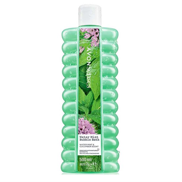 Avon Senses Water Mint Bubble Bath - 500ml