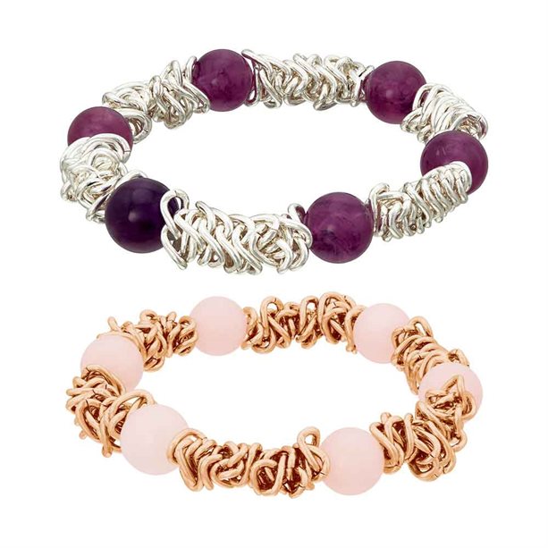 Avon Mareena Multilink Semi-Precious Bracelets