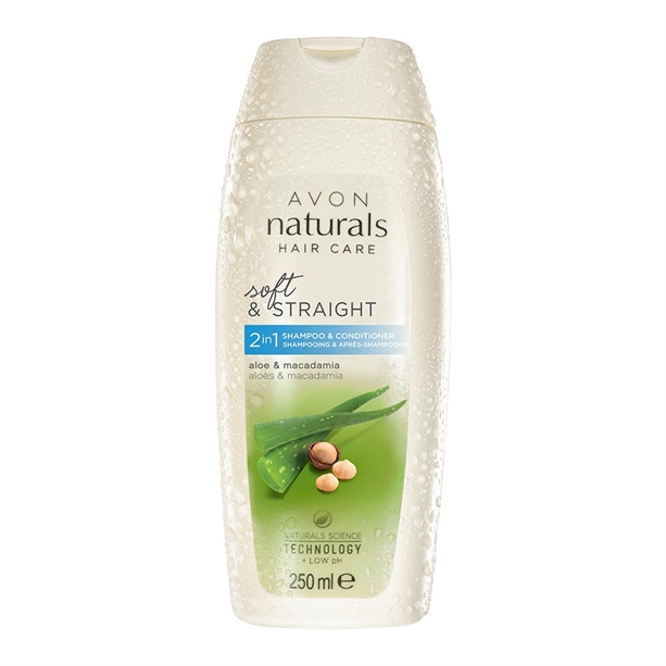 Avon Naturals Aloe & Macadamia 2-in-1 Shampoo & Conditioner