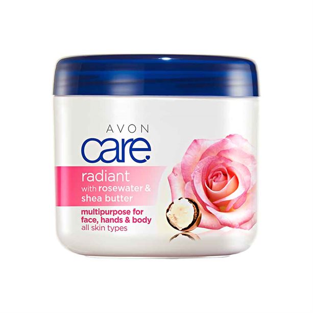 Avon Radiant Rosewater & Shea Butter Multipurpose Cream - 400ml