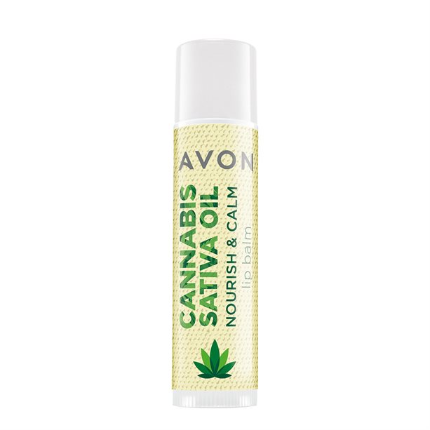 Avon Cannabis Sativa Oil Nourish & Calm Lip Balm - 4.5g