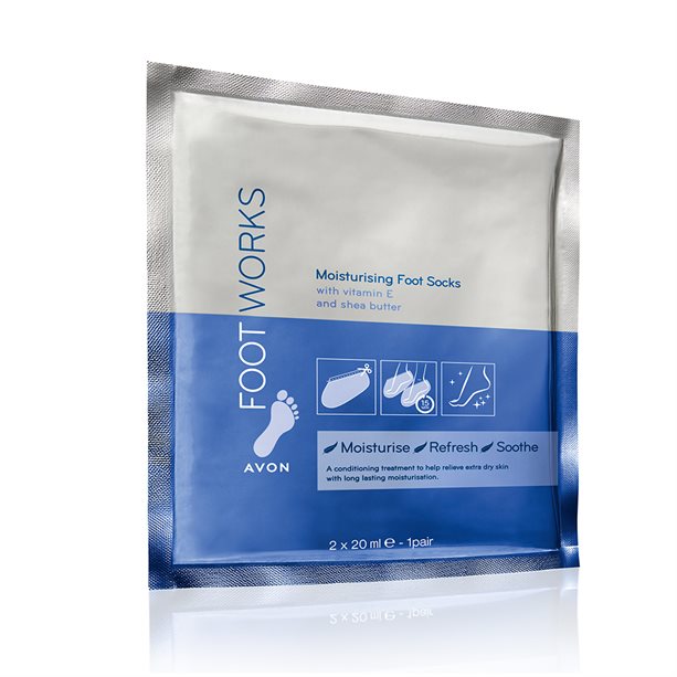 Avon Footworks Moisturising Foot Mask