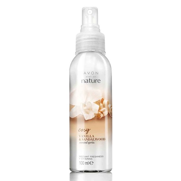 Avon Naturals Vanilla & Sandalwood Body Mist - 100ml