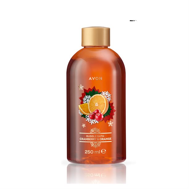 Avon Cranberry & Orange Bubble Bath