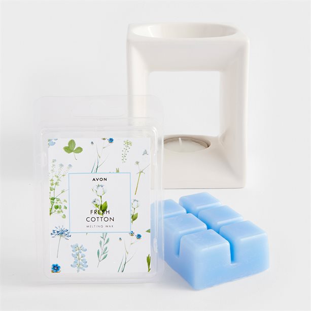 Avon Fresh Cotton Wax Melts