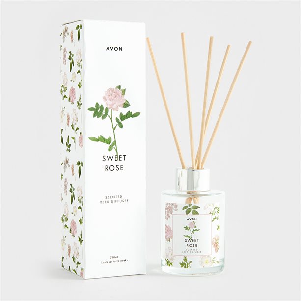 Avon Sweet Rose Reed Diffuser - 70ml