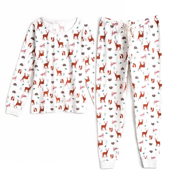 Avon Woodland Animal PJs - Small 8-10