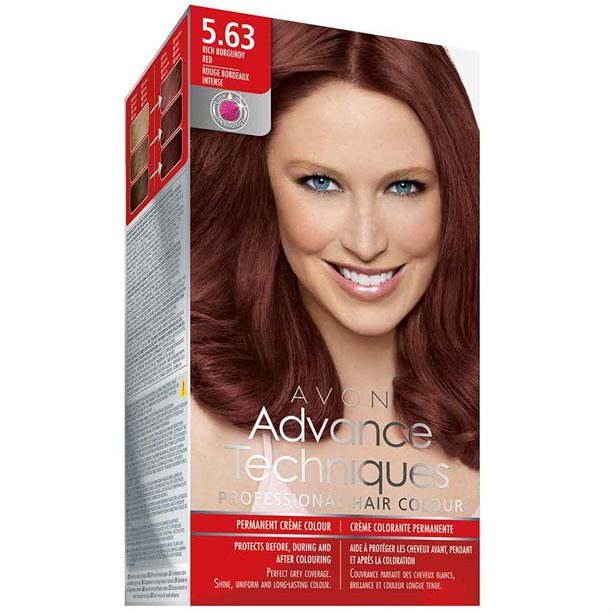 Permanent Hair Dye - Rich Burgundy Red 5.63