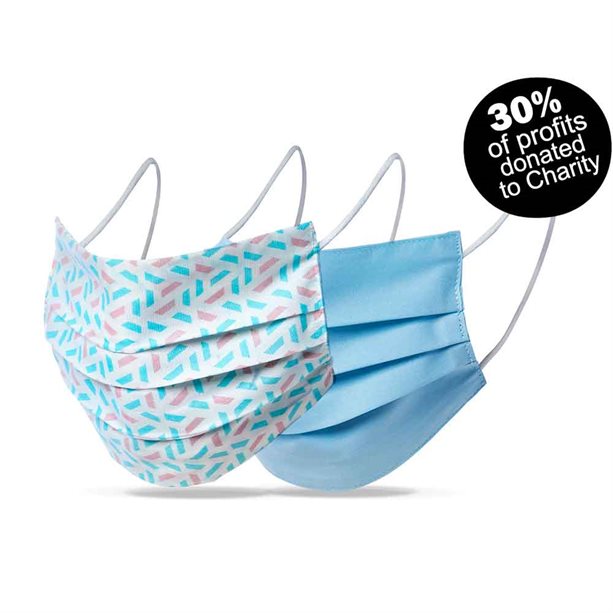 Reusable Face Covering - Blue