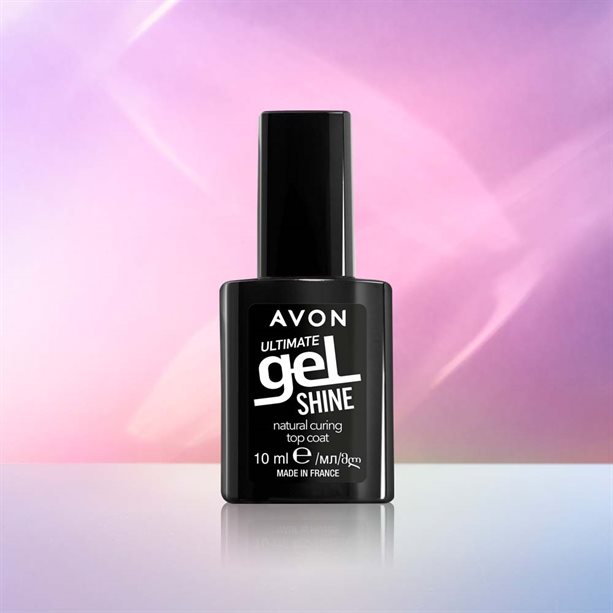 Avon Ultimate Gel Shine Natural Curing Top Coat