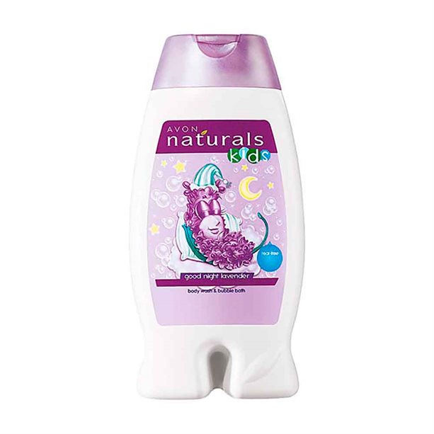 Avon Kids' Good Night Lavender Body Wash & Bubble Bath - 250ml