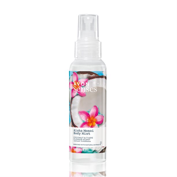 Avon Senses Aloha Monoi Body Mist  - 100ml