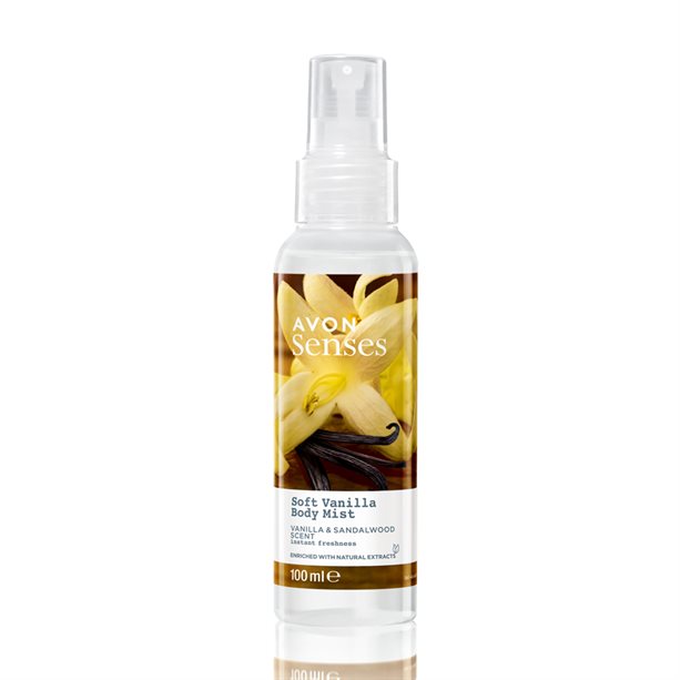 Avon Senses Soft Vanilla Body Mist - 100ml