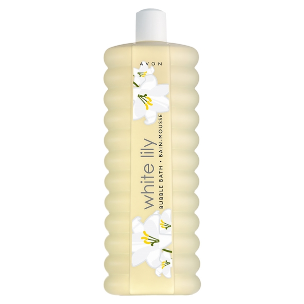 Avon White Lily Bubble Bath - 1 litre
