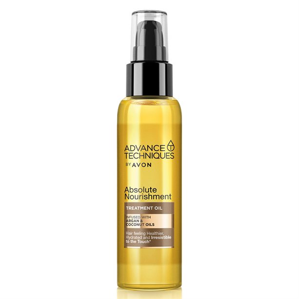 Avon Advance Techniques Absolute Nourishment Argan and Coconut Treatment Oil - 100ml