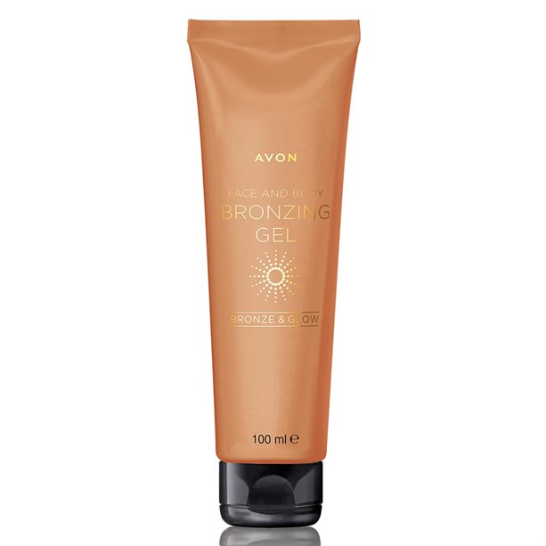 Avon Bronze & Glow Face And Body Bronzing Gel - 100ml - Medium