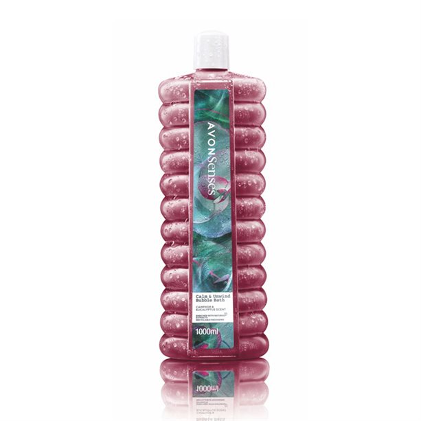 Avon Senses Calm & Unwind Bubble Bath - 1 Litre