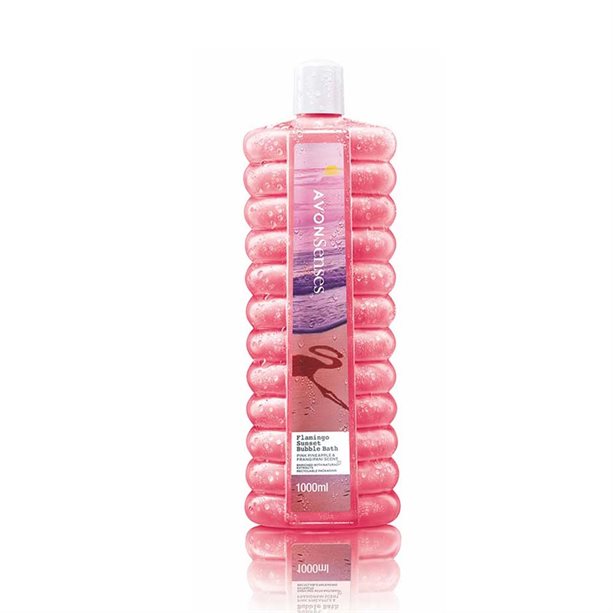 Avon Senses Flamingo Sunset Bubble Bath - 1 litre