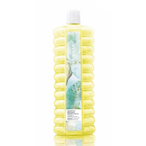 Avon Senses Jasmine Whisper Bubble Bath - 1 Litre
