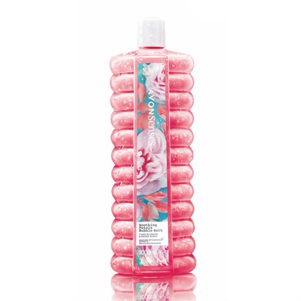 Avon Senses Soothing Petals Bubble Bath - 1 Litre