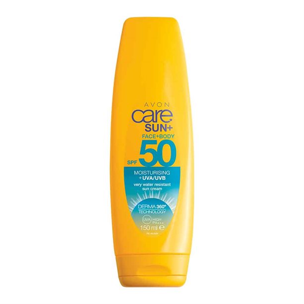 Avon Face & Body Moisturising Sun Cream SPF50 - 150ml