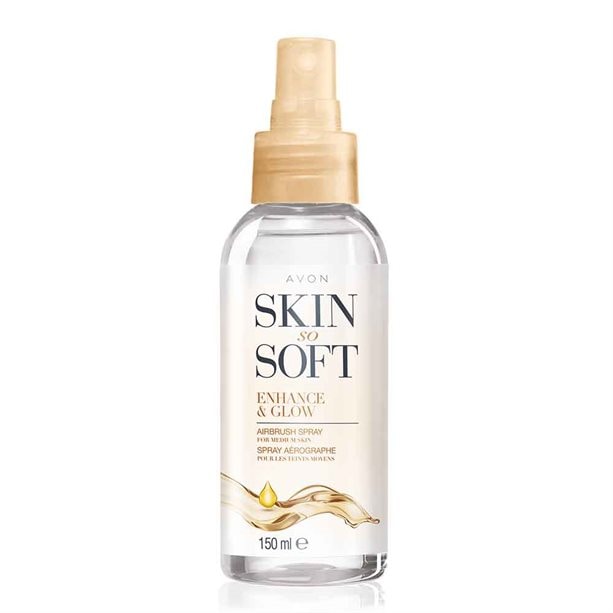 Avon Skin So Soft Enhance & Glow Airbrush Spray - 150ml