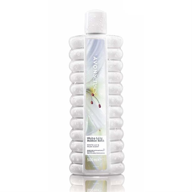 Avon Senses White Lily Bubble Bath - 500ml