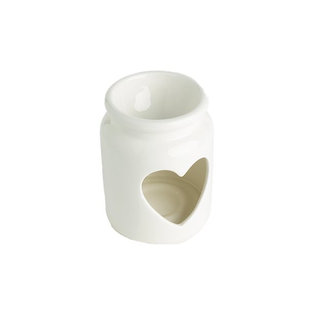 Avon Heart-Shaped Ceramic Burner