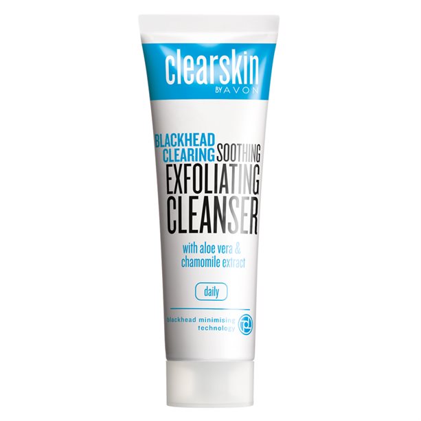 Avon Clearskin Blackhead Clearing Soothing Exfoliating Cleanser 125ml