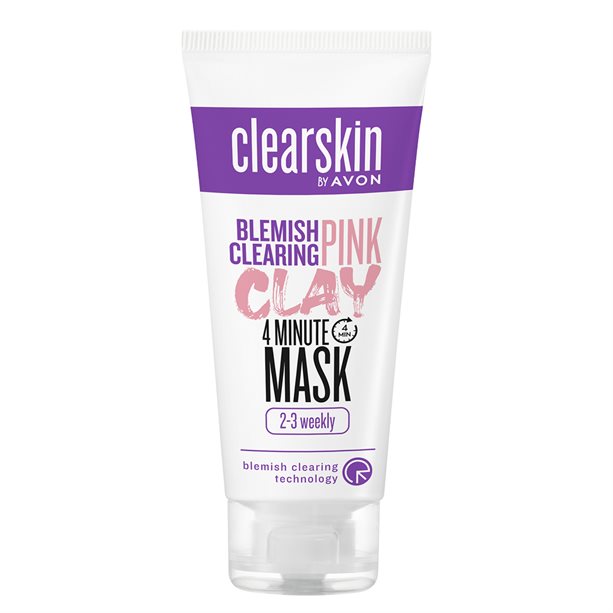 Avon Clearskin Blemish Clearing Pink Clay 4-Minute Mask 75ml