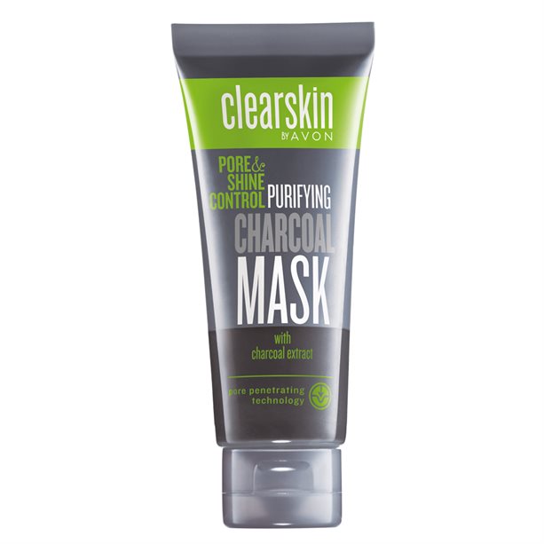 Avon Clearskin Pore & Shine Control Purifying Charcoal Mask 75ml