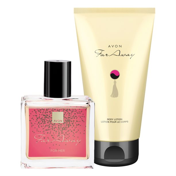 Avon Far Away Eau de Parfum & Body Lotion