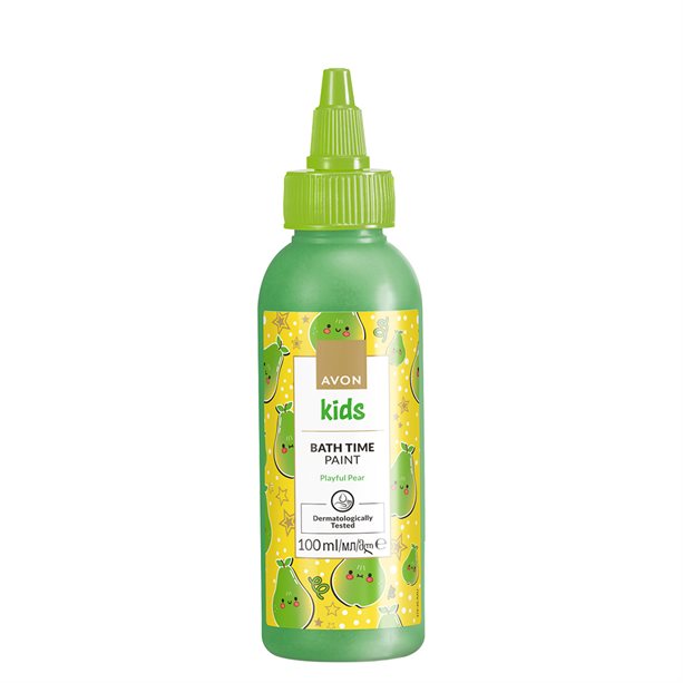 Avon Kids Playful Pear Bath Time Paint 100ml