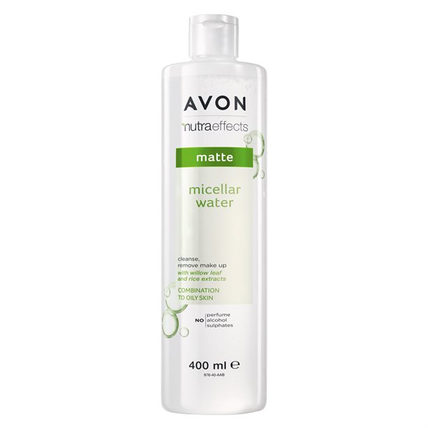 Avon Nutraeffects Matte Micellar Water 400ml