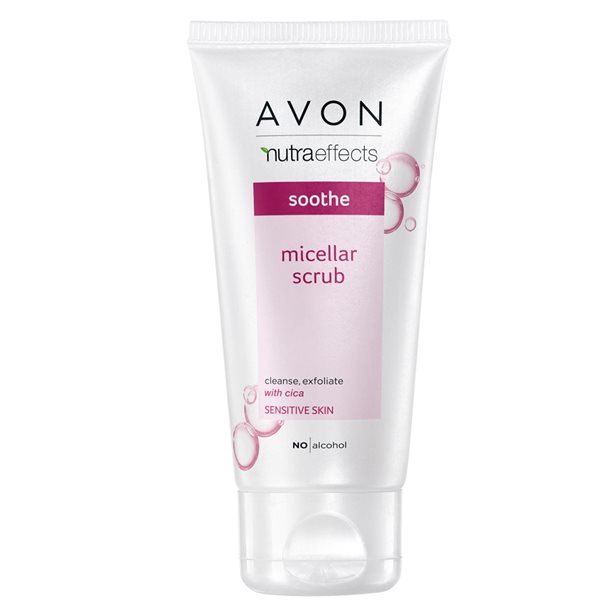 Avon Nutraeffects Soothe Micellar Scrub 150ml