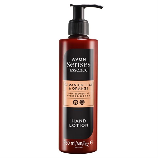 Avon Senses Essence Geranium Leaf & Orange Hand Lotion 250ml