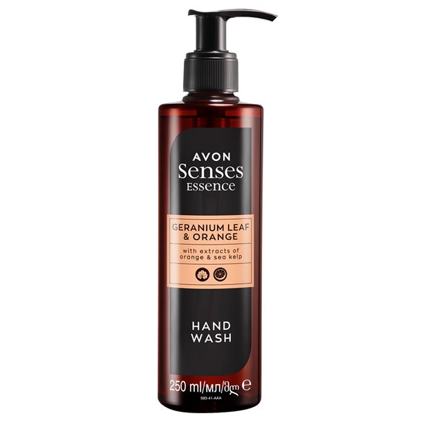 Avon Senses Essence Geranium Leaf & Orange Hand Wash 250ml